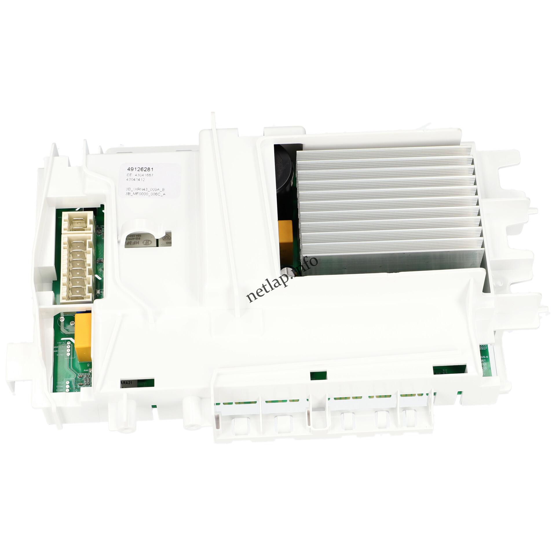 Candy mosógép vezérlőmodul 49126281 Candy mosógép vezérlőmodul 49126281