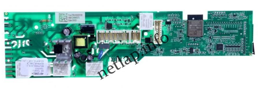 Candy mosógép vezérlőmodul 49129824 Candy mosógép vezérlőmodul 49129824