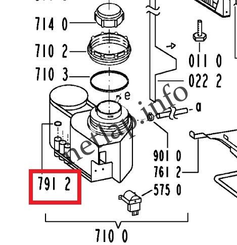 Whirlpool mosogatógép sótartály O-gyűrű 21mm ADP/ADG - Image 2