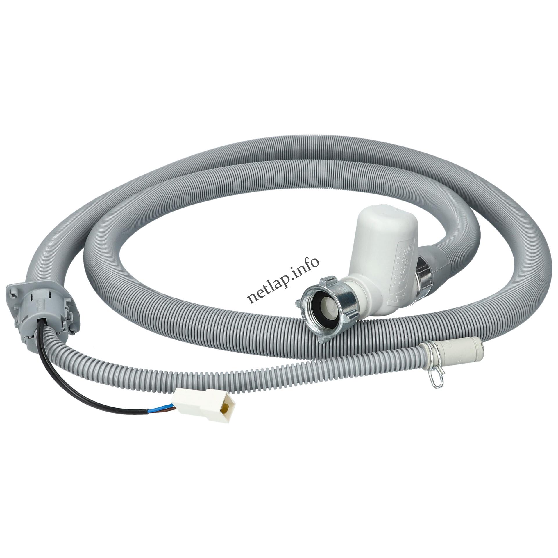 Electrolux mosogatógép 1,8 m Aquastop befolyócső 50295663004 Electrolux mosogatógép 1,8 m Aquastop befolyócső 50295663004