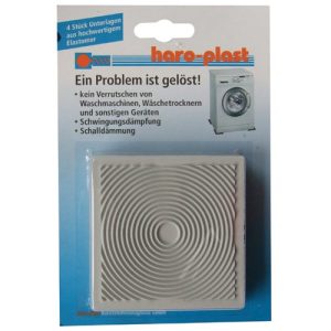 Mosógép alá rezgéscsillapító talp szögletes