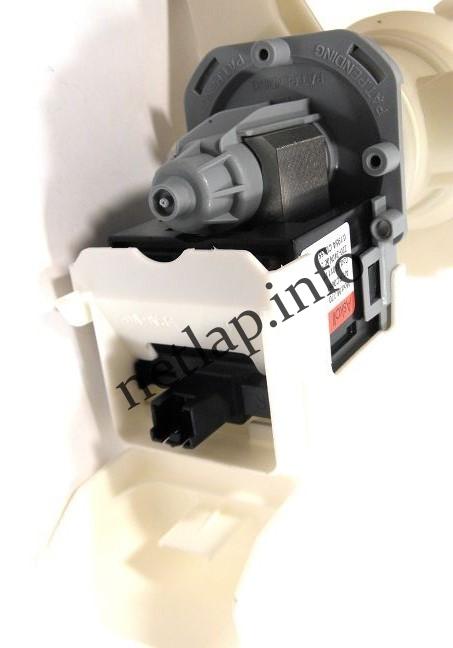 Whirlpool felültöltős mosógép szivattyú stekkeres csatlakozás AWA/AWE/AWT - Image 4