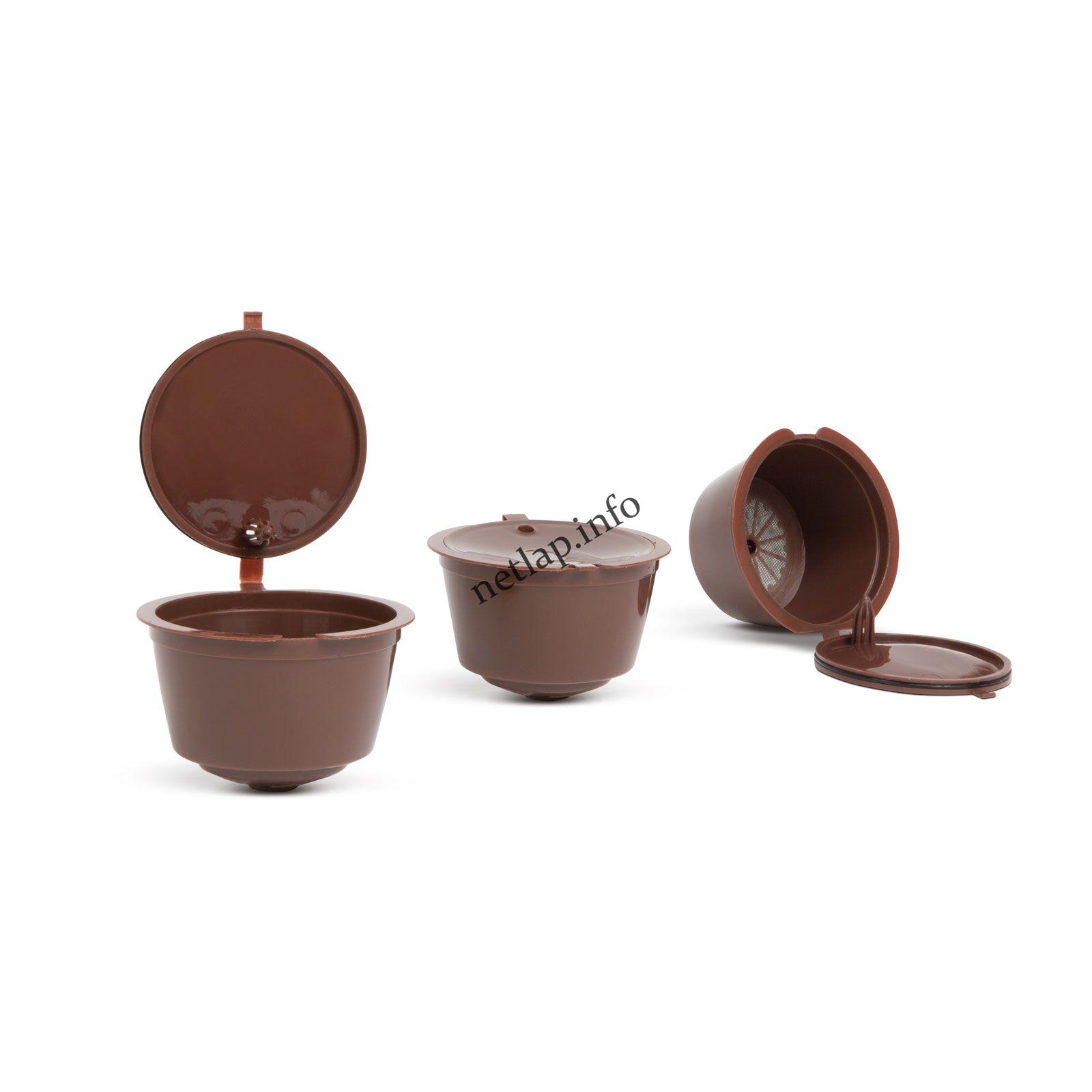 Dolce Gusto újratölthető műanyag kávékapszula 5db - Image 5