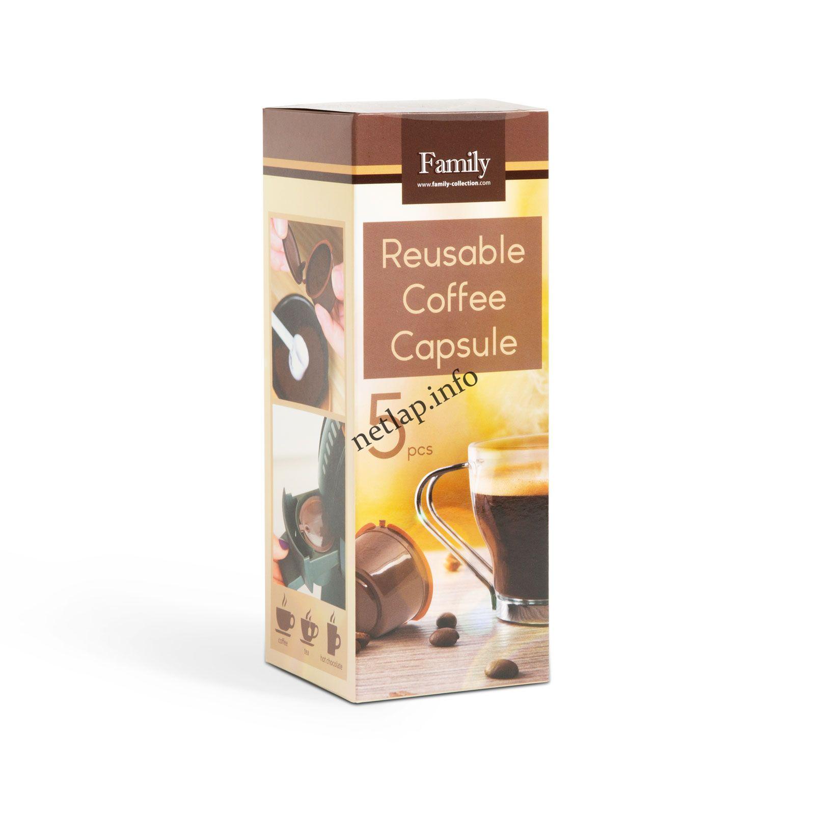 Dolce Gusto újratölthető műanyag kávékapszula 5db - Image 4