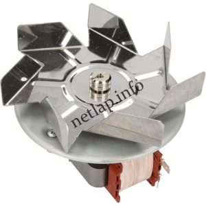 Ariston Bauknecht Indesit Smeg légkeveréses tűzhely ventilátor motor lapáttal ALFA/CP/ELZG