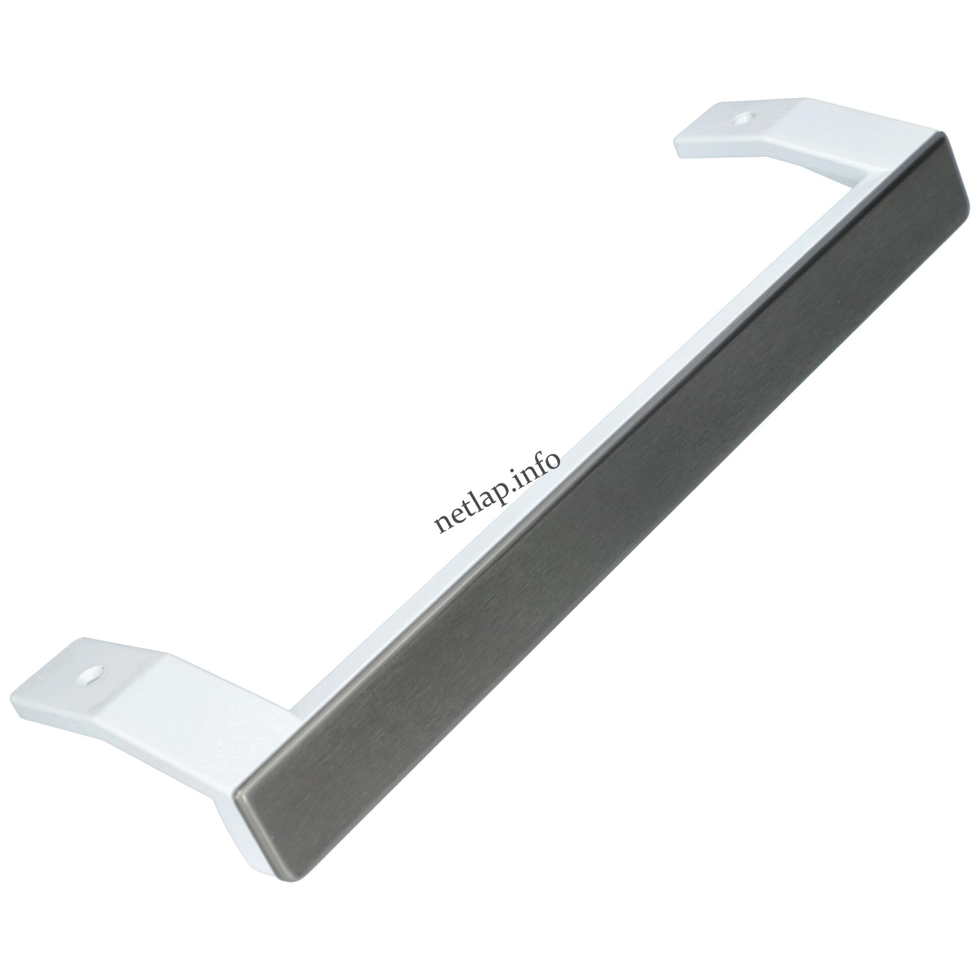 Beko hűtőgép fogantyú normáltér ívelt fehér műanyag 5907610100 Beko hűtőgép fogantyú normáltér ívelt fehér műanyag 5907610100