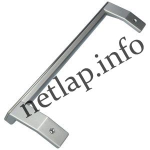 Beko hűtőgép fogantyú sarkos szürke műanyag 5907610400