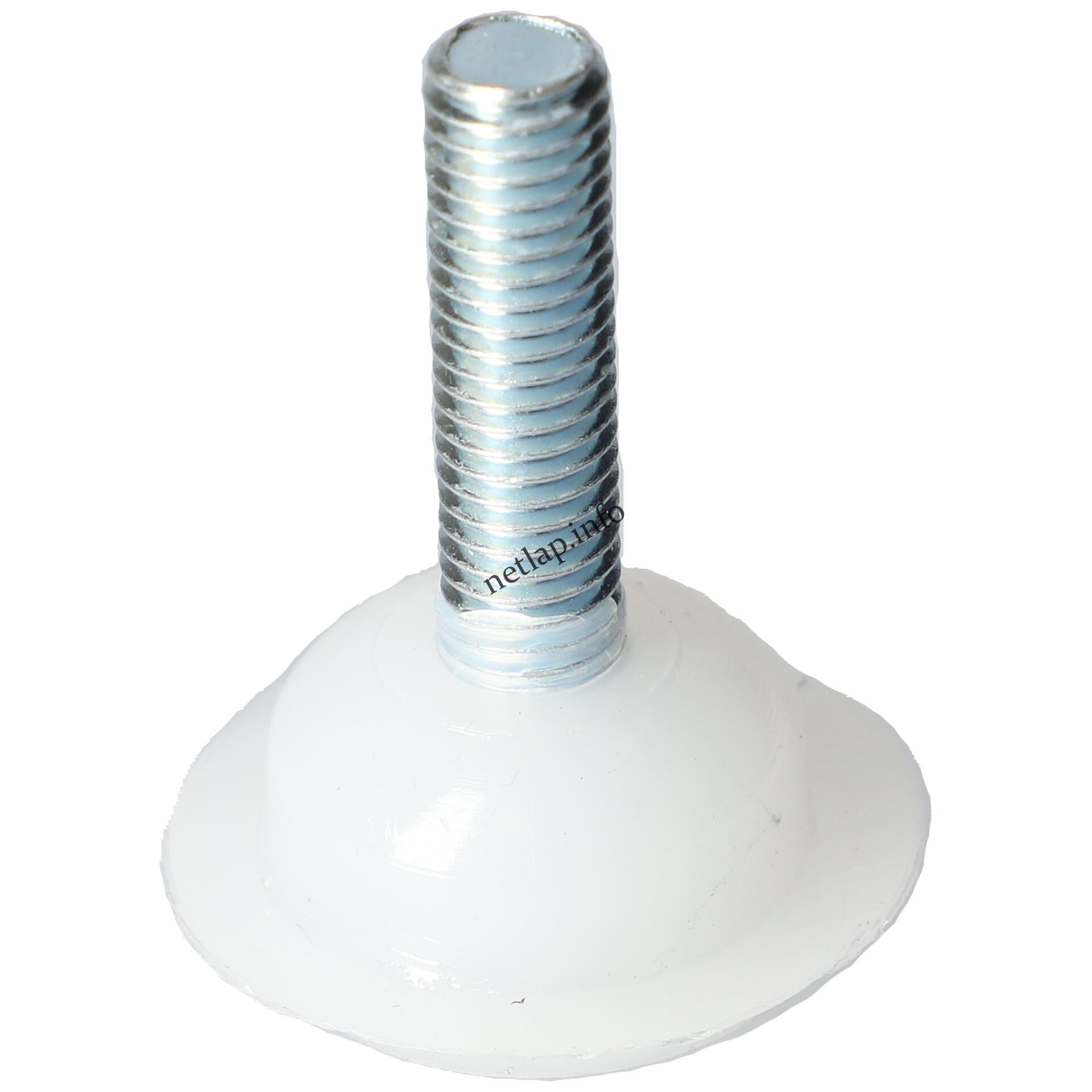 Hűtő állítható láb m8x40 müanyag 6010400 Hűtő állítható láb m8x40 müanyag 6010400