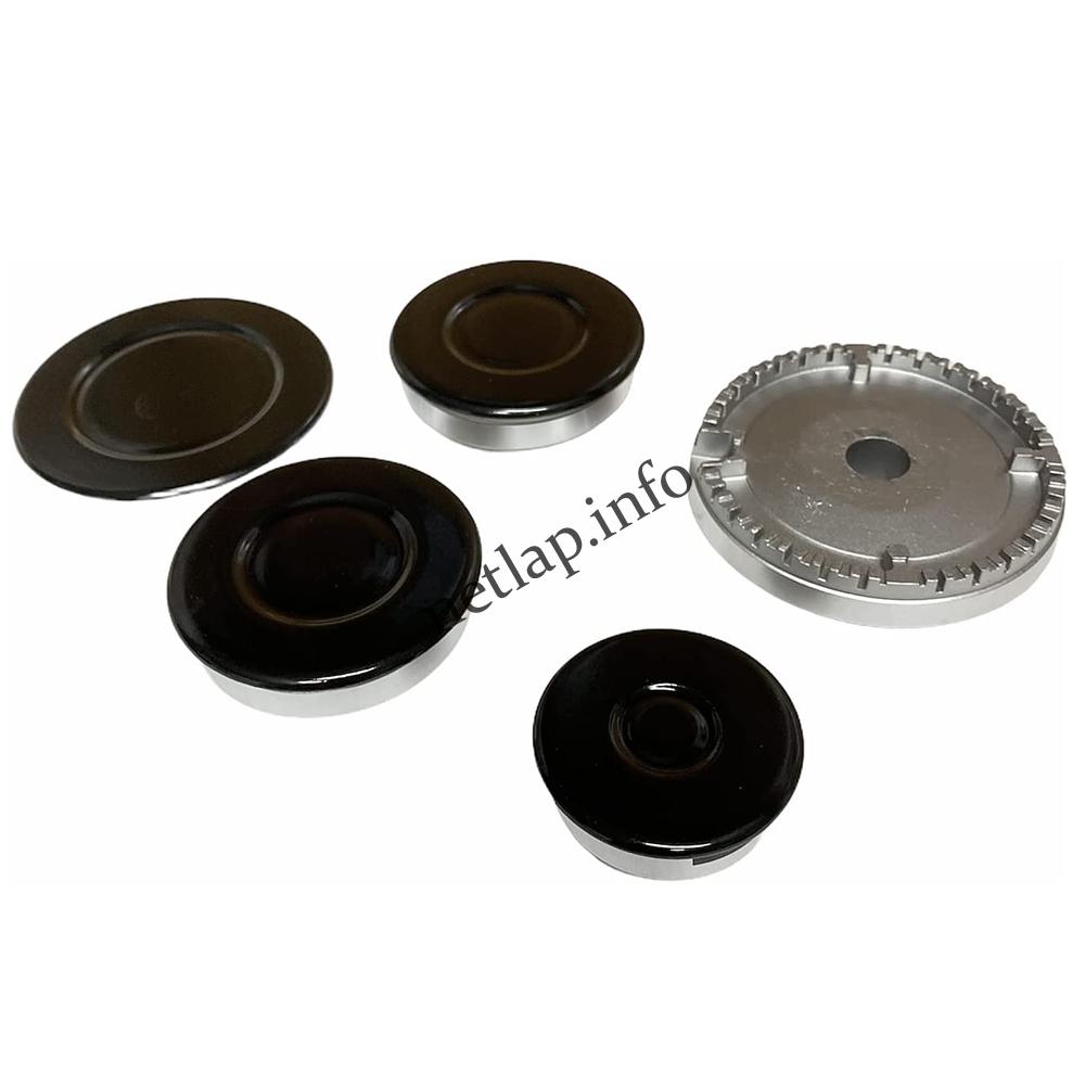 Ariston-Hotpoint Indesit Sholtes tűzhely égőrózsa égőfedél szett utángyártott CG/CX/ID/GF/PH/PR - Image 2