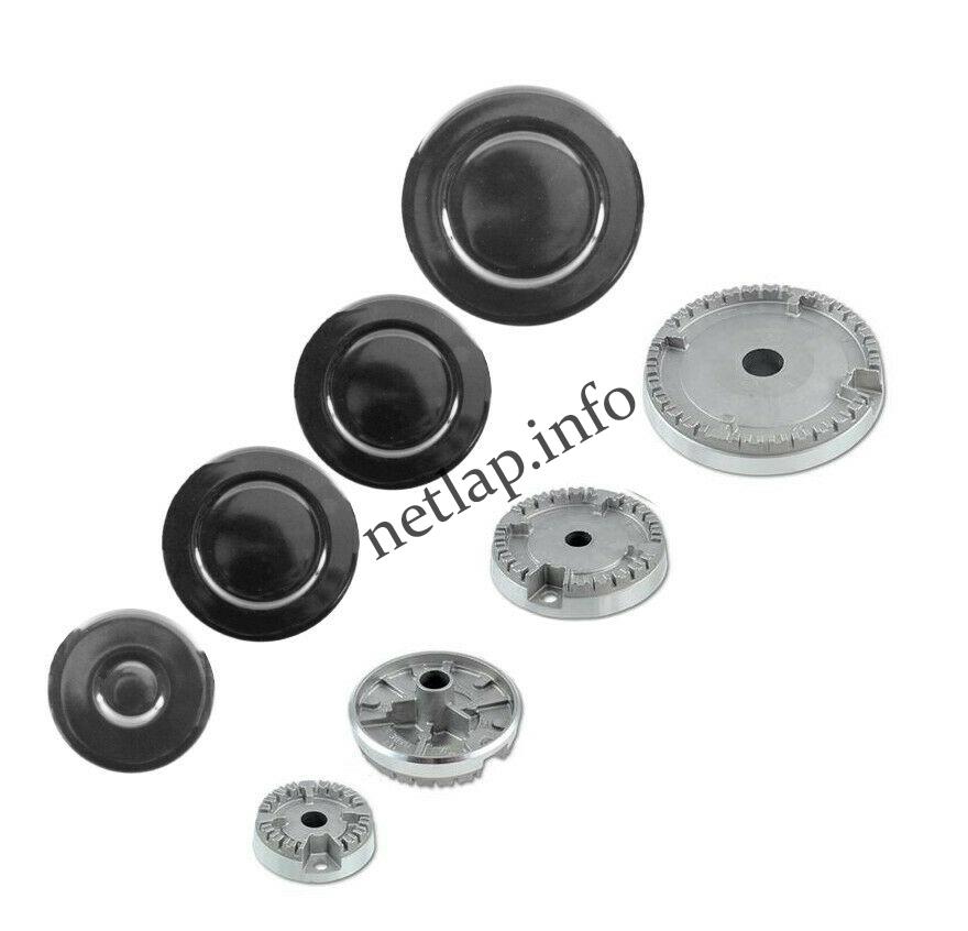 Ariston-Hotpoint Indesit Sholtes tűzhely égőrózsa égőfedél szett CG/CX/ID/GF/PH/PR