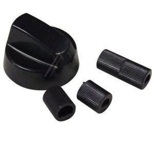 Univerzális sütő tűzhely gomb fekete