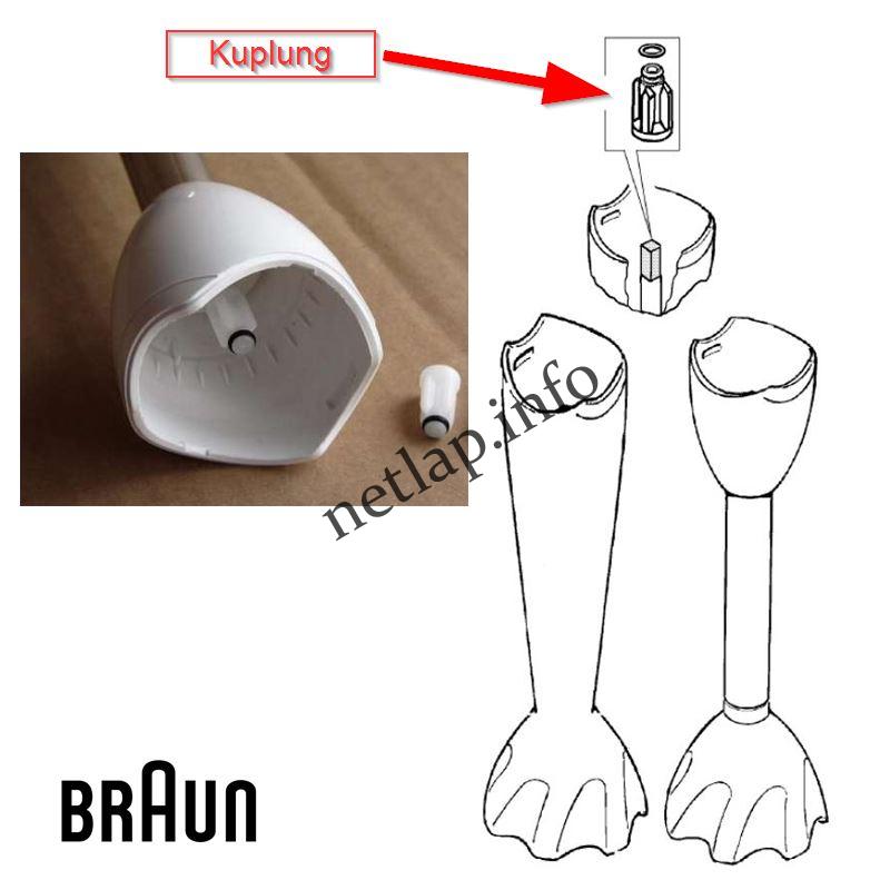 Braun Multiquick5 konyhai rúdmixer kuplung - Image 3