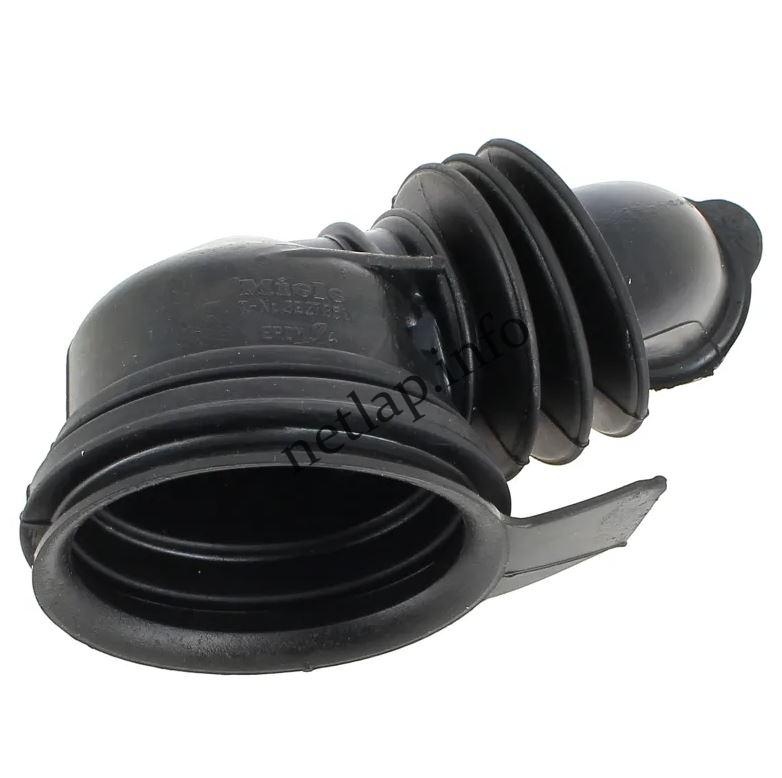 Miele mosógép gyári szivattyú és üst közötti belső cső W800/W901/WS5100/WT945S - Image 2