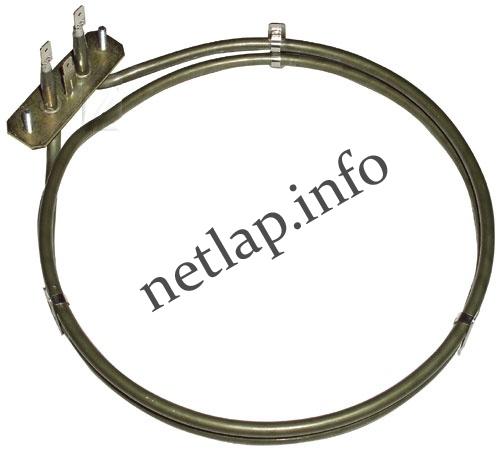 Miele Imperial Smeg tűzhely légkeveréshez gyári fűtőbetét ALFA50X/EH714K/H610