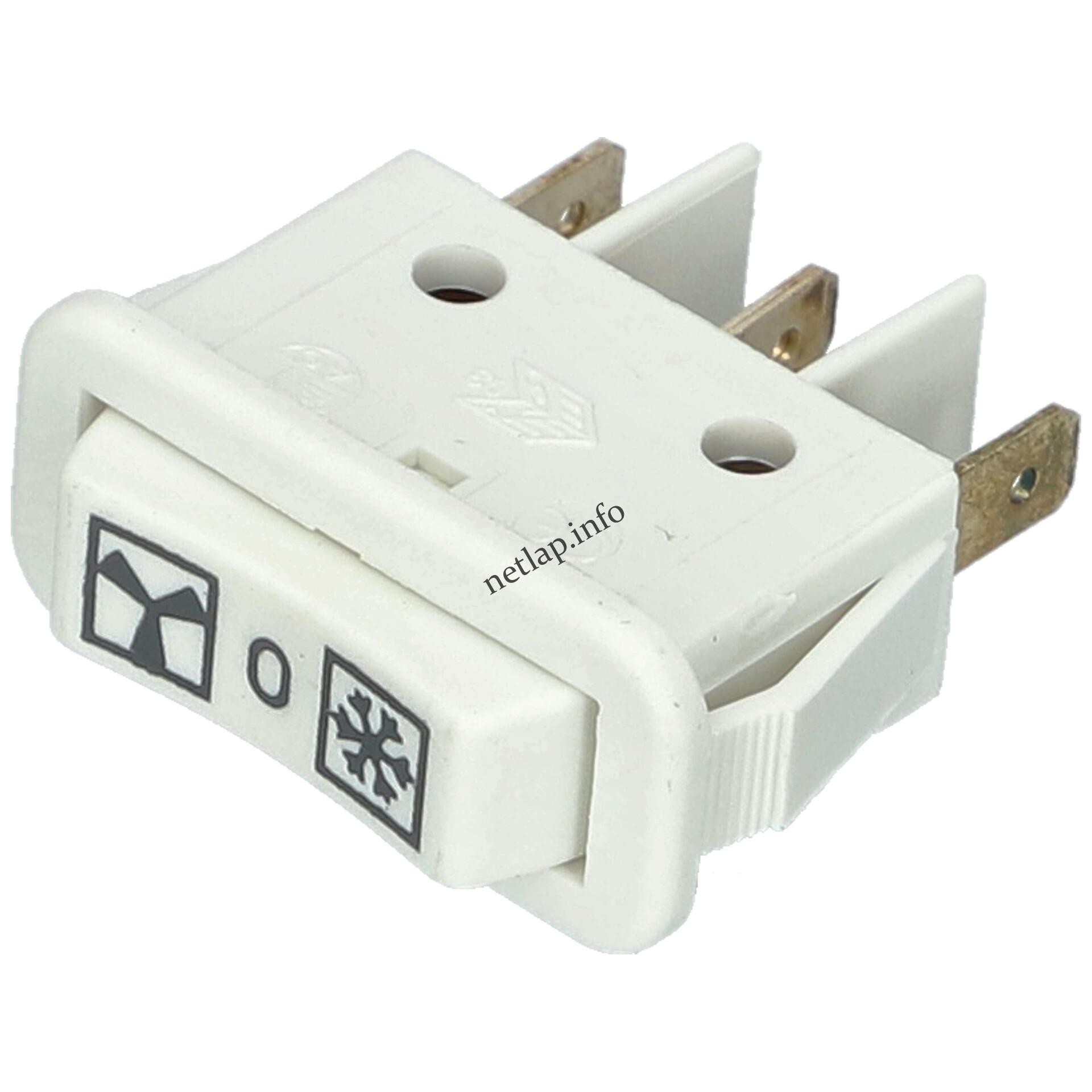 Gorenje Mora hűtőgép kapcsoló ventilátor 693140 Gorenje Mora hűtőgép kapcsoló ventilátor 693140