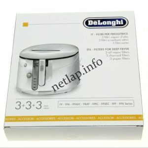 DeLonghi olajsütő szűrőkészlet D6/F6/F17/F33/F35