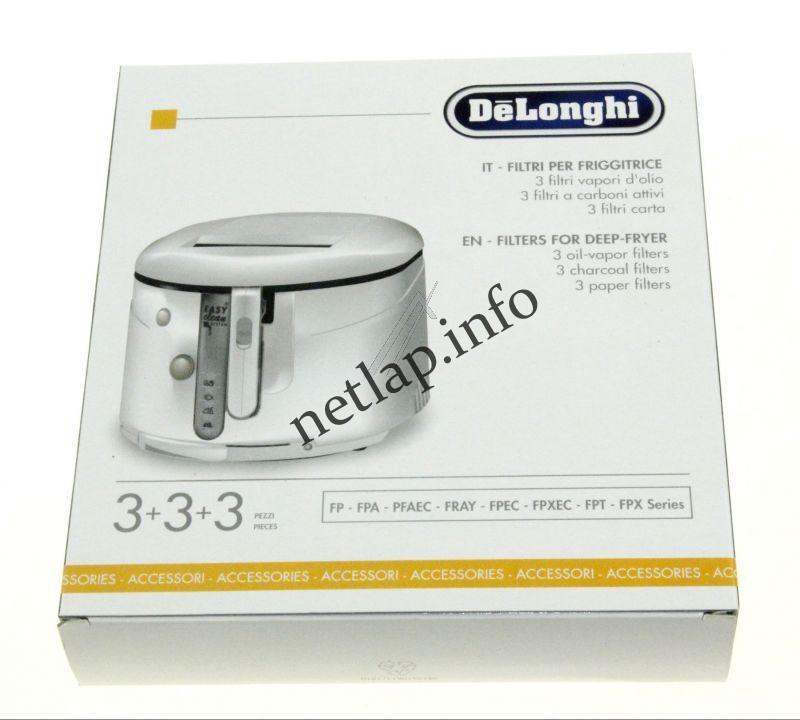 DeLonghi olajsütő szűrőkészlet D6/F6/F17/F33/F35