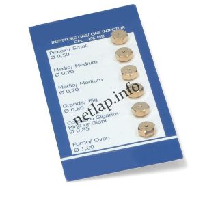 Univerzális tűzhely PB fúvóka készlet 6mm 0,50/0,70/0,70/0,80/0,85/1,0