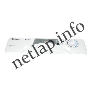 Candy szárítógép kezelő burkolat előlap 70016638