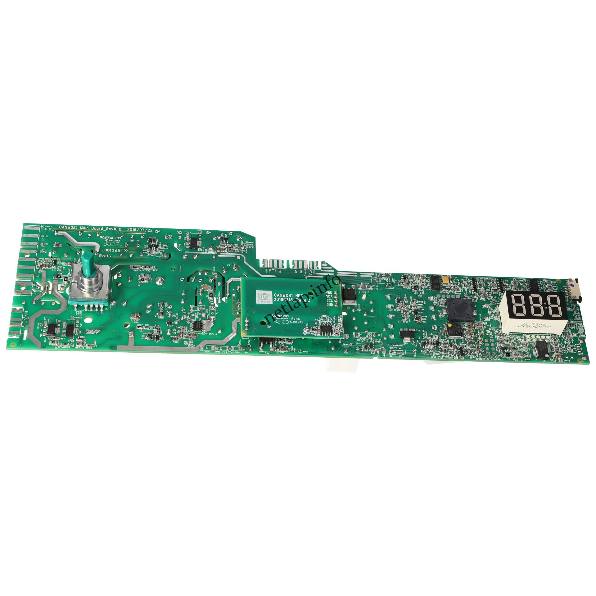 Candy mosógép vezérlőmodul 70033305 Candy mosógép vezérlőmodul 70033305