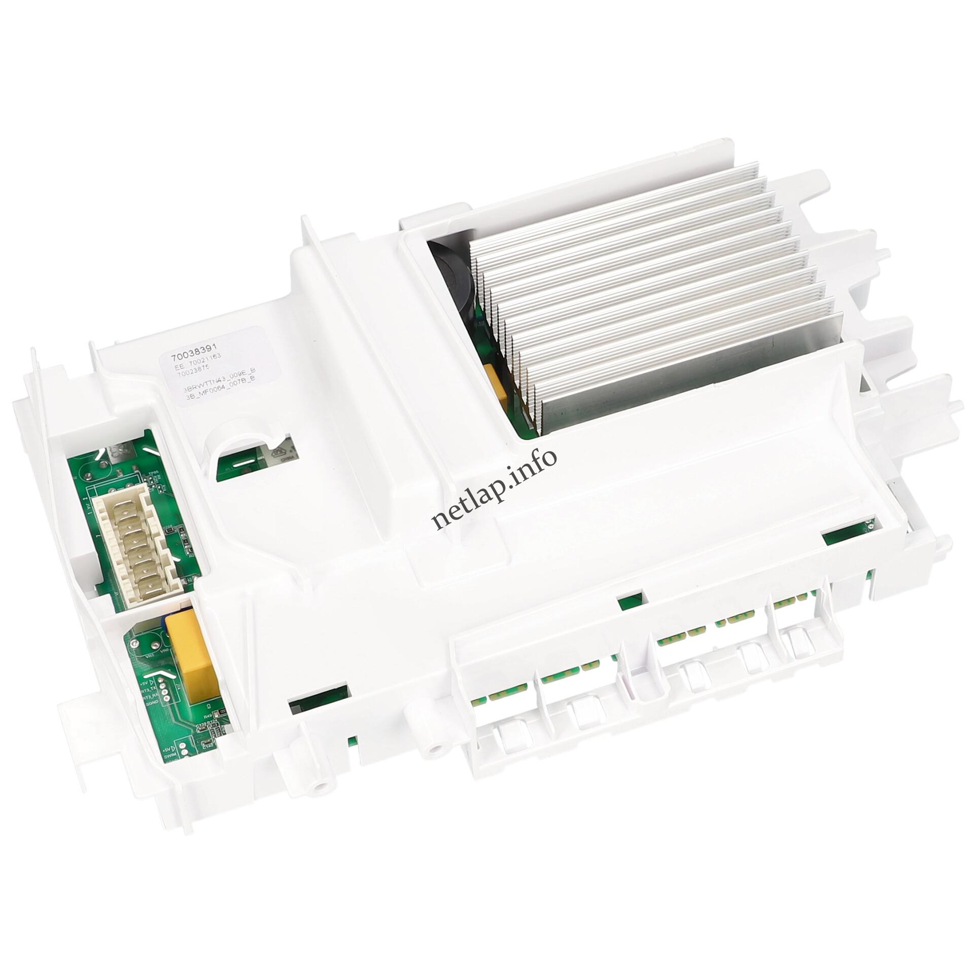 Candy mosógép vezérlőmodul 70038391 Candy mosógép vezérlőmodul 70038391