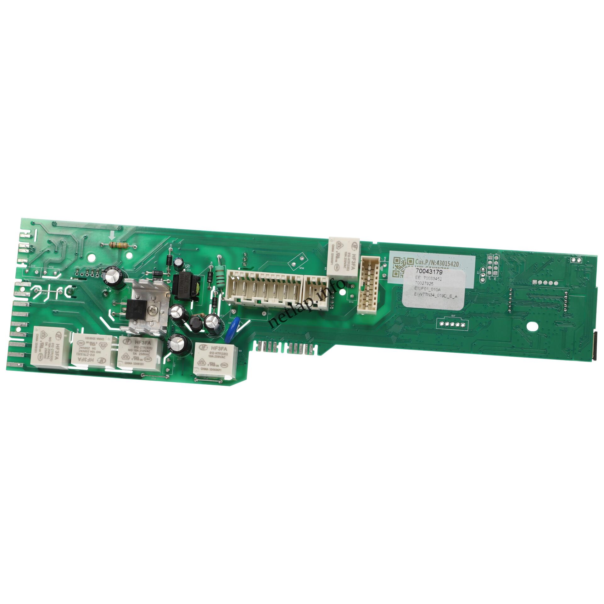 Candy mosógép vezérlőmodul 70043179 Candy mosógép vezérlőmodul 70043179