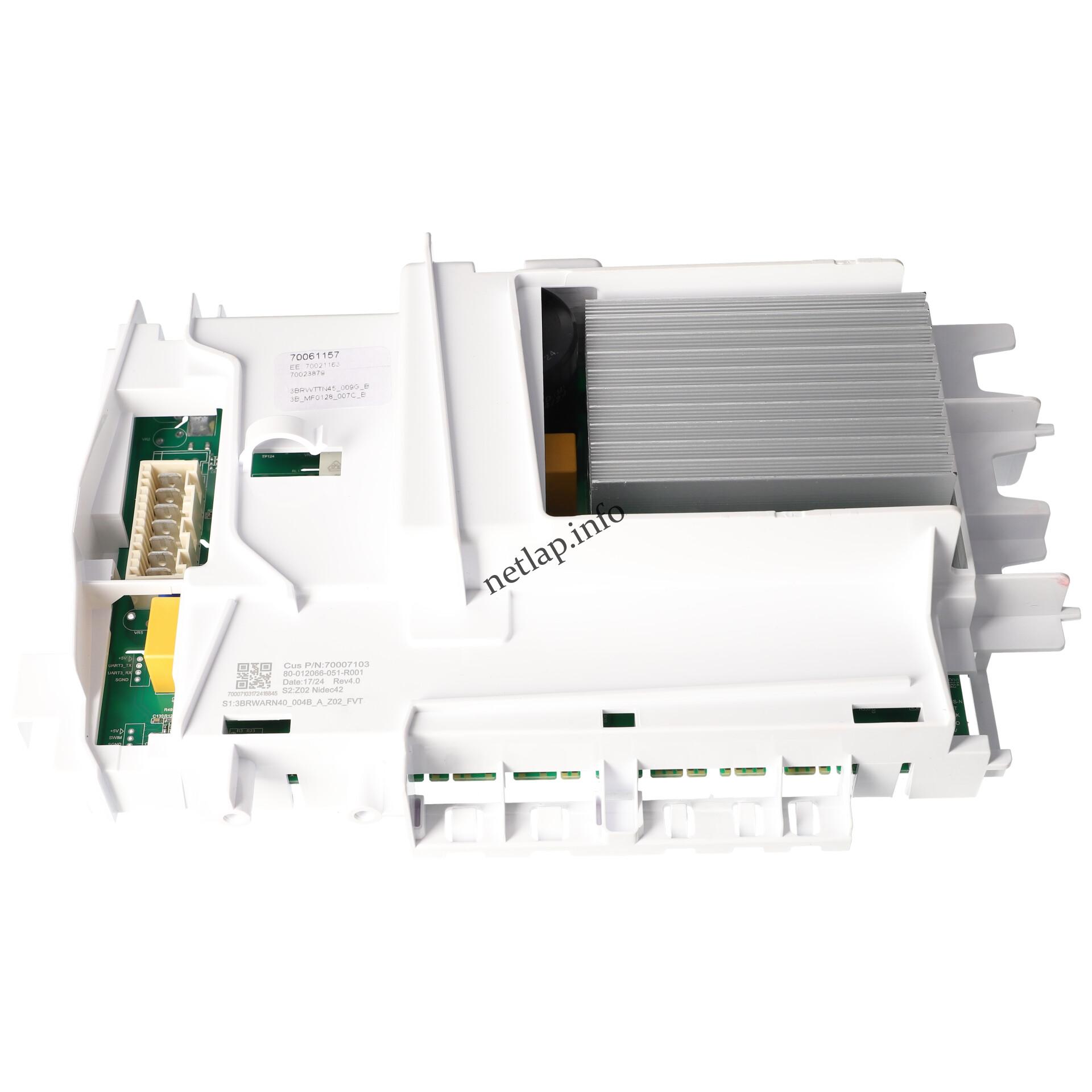 Candy mosógép vezérlőmodul Invensys 70061157 Candy mosógép vezérlőmodul Invensys 70061157