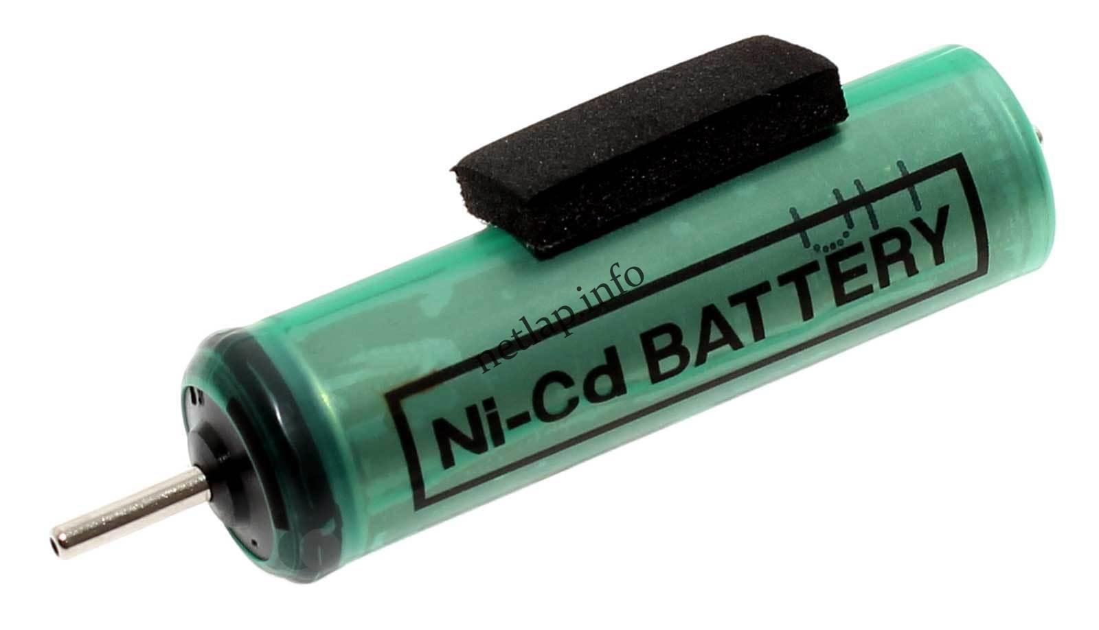 Panasoinc borotva akkumulátor WES365L2509 1.2V 1600mAh Ni-MH 54x14mm