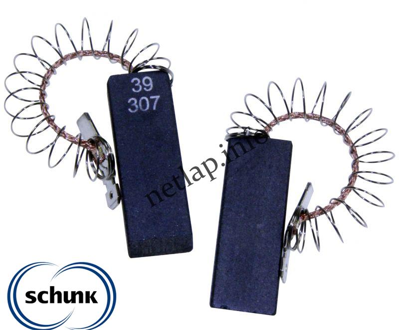 Bosch Siemens mosógép motor rugós szénkefe pár 5×12,5x36mm, Schunk minőségi utángyártott