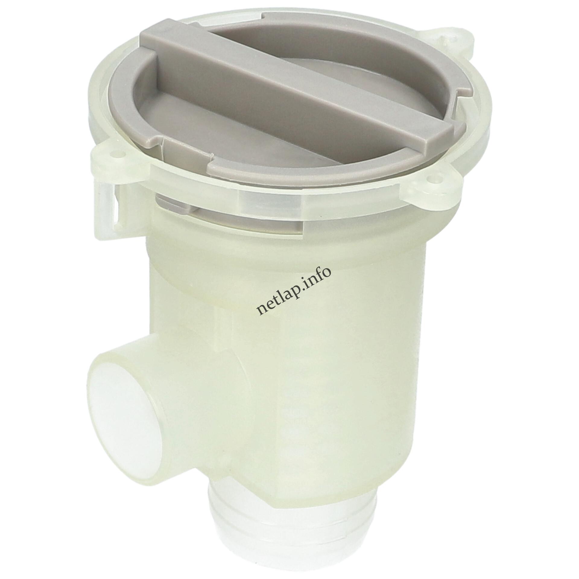 Candy mosógép szűrő + ház 80002777 Candy mosógép szűrő + ház 80002777