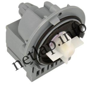 Univerzális Askoll mosógép szivattyú, csavaros, lapos dugós