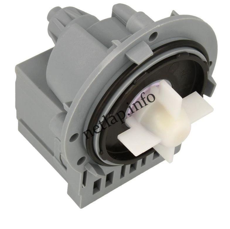 Univerzális Askoll mosógép szivattyú, csavaros, lapos dugós