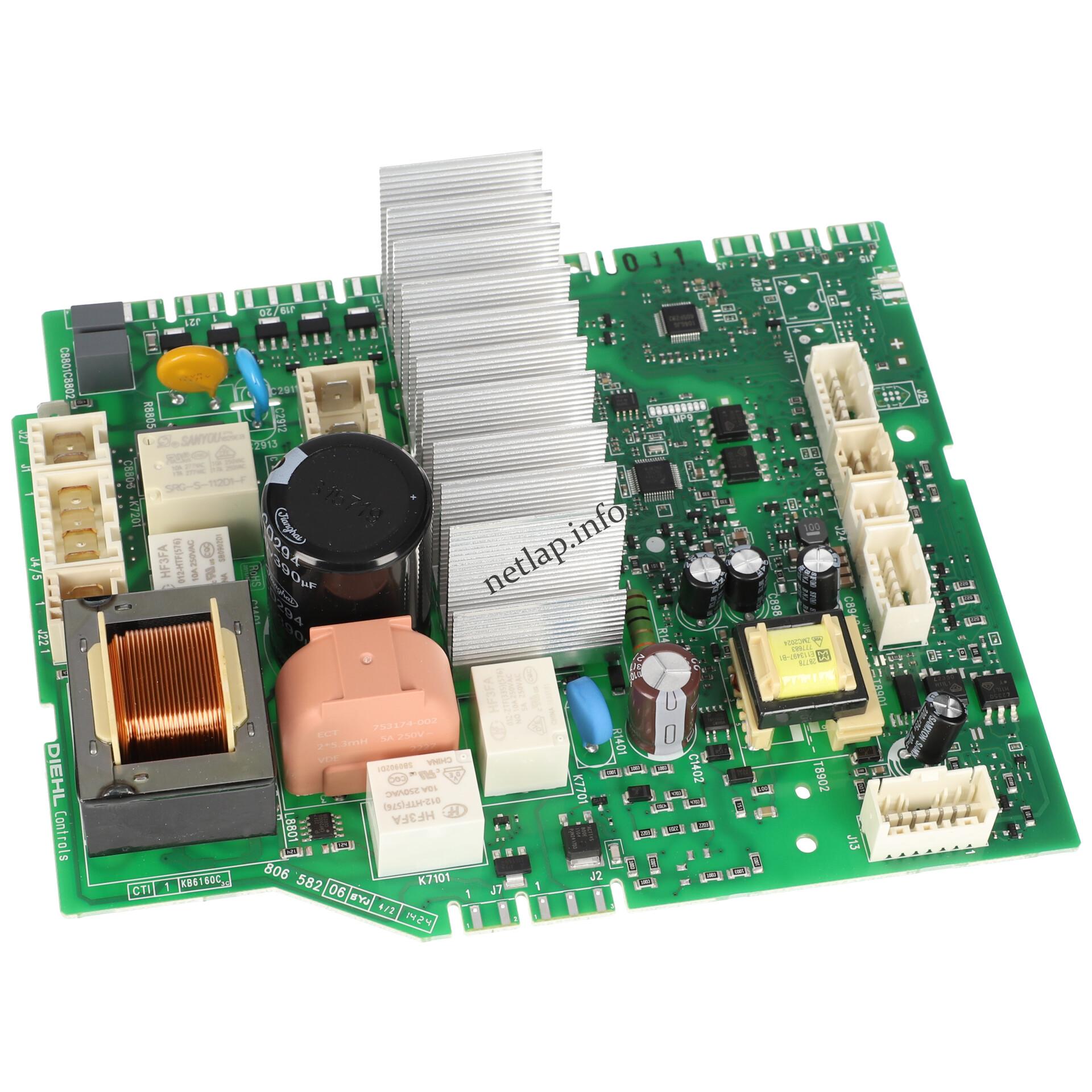 Gorenje Mora mosógép vezérlőmodul 827246 Gorenje Mora mosógép vezérlőmodul 827246