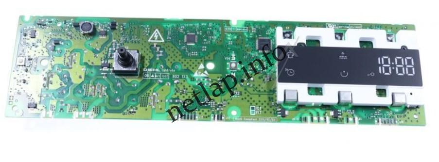 Gorenje Mora mosógép kezelőelektronika 860503 Gorenje Mora mosógép kezelőelektronika 860503