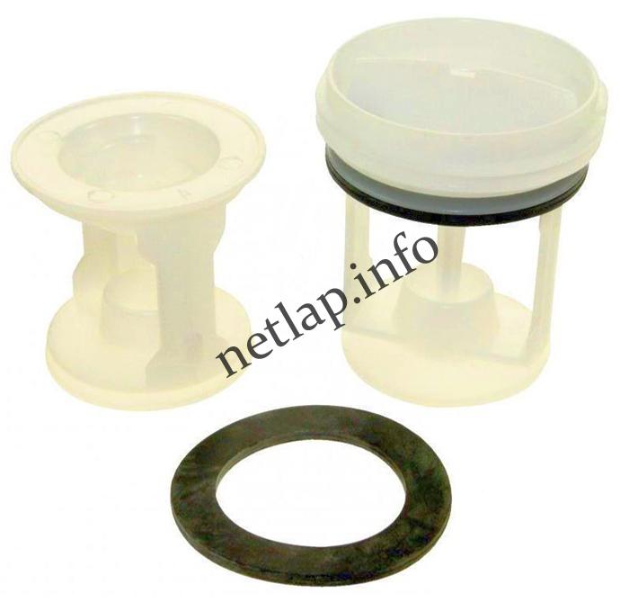 Whirlpool mosógép szivattyú szűrő FWS/PWF/WATK/WWDC