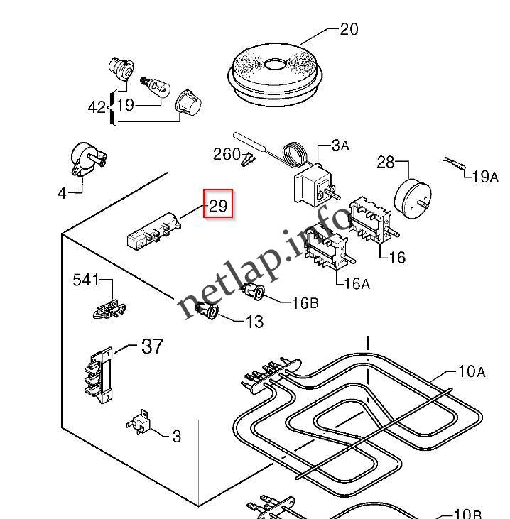 Electrolux tűzhely szikragyújtó trafó CZC/EKK/ZCG - Image 2