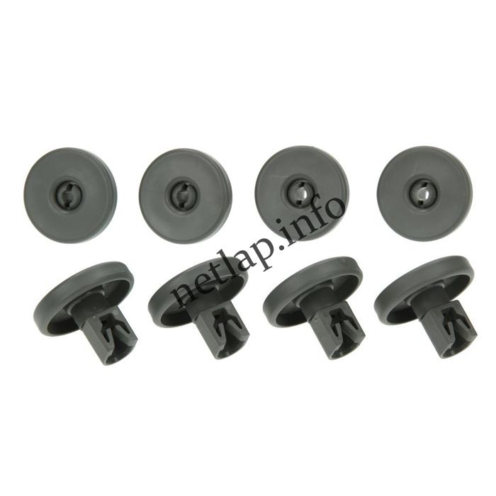 AEG Elecrolux Zanussi mosogatógép alsó kosár görgő szett F/ESF/ESL/ZDF