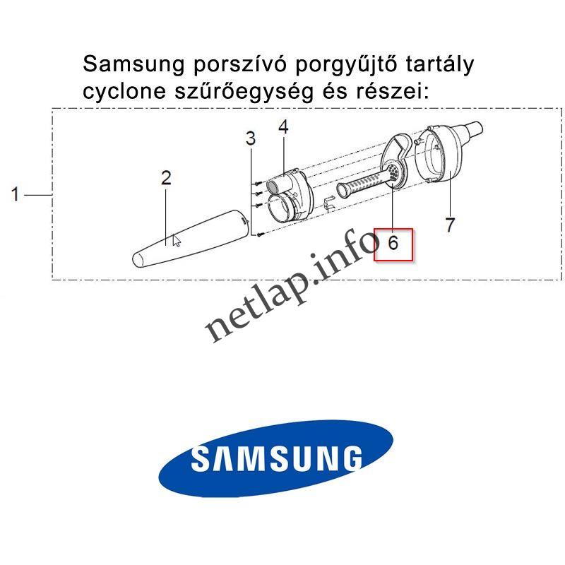 Samsung porszívó cyclone belső előszűrő VC/VCC - Image 2