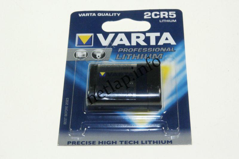 Varta 2CR5 lítium fotóelem 6V 1600 mAh - Image 3