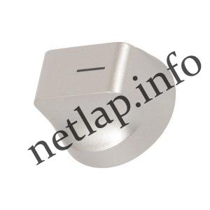 Zanussi tűzhely főzőlap gomb ezüst PXL/ZGL/ZXL