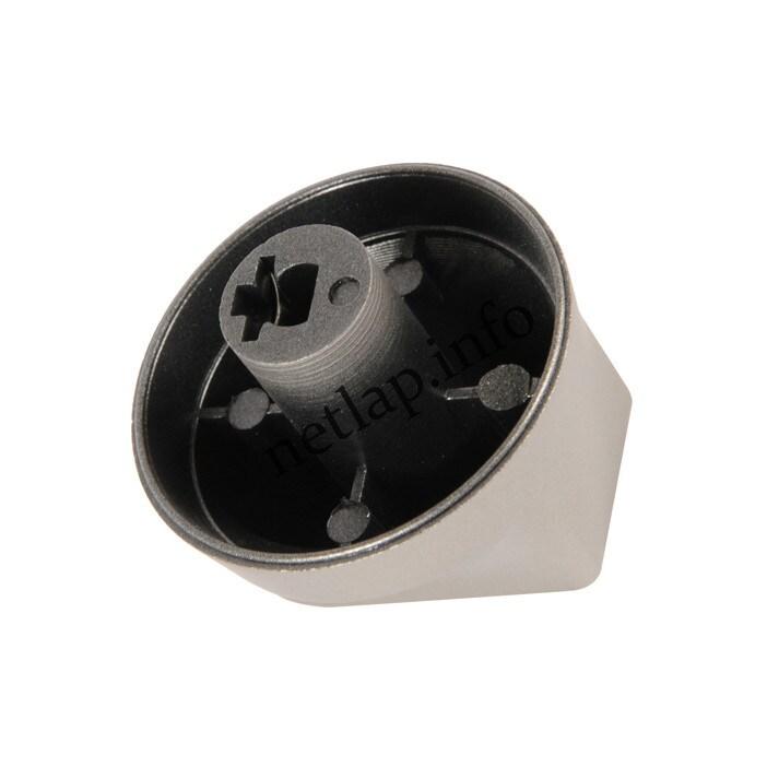 Zanussi tűzhely főzőlap gomb ezüst PXL/ZGL/ZXL - Image 2