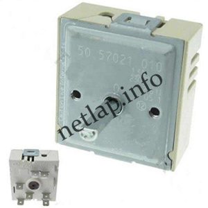 Electrolux Beko Gorenje Indesit Whirlpool tűzhely kerámialaphoz egy körös energiaszabályzó kapcsoló AKL/EHK/VIT