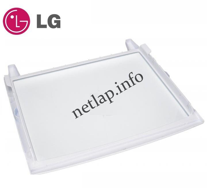 LG hűtőgép normál téri üvegpolc GE/GS/GWB/GWL/GWP