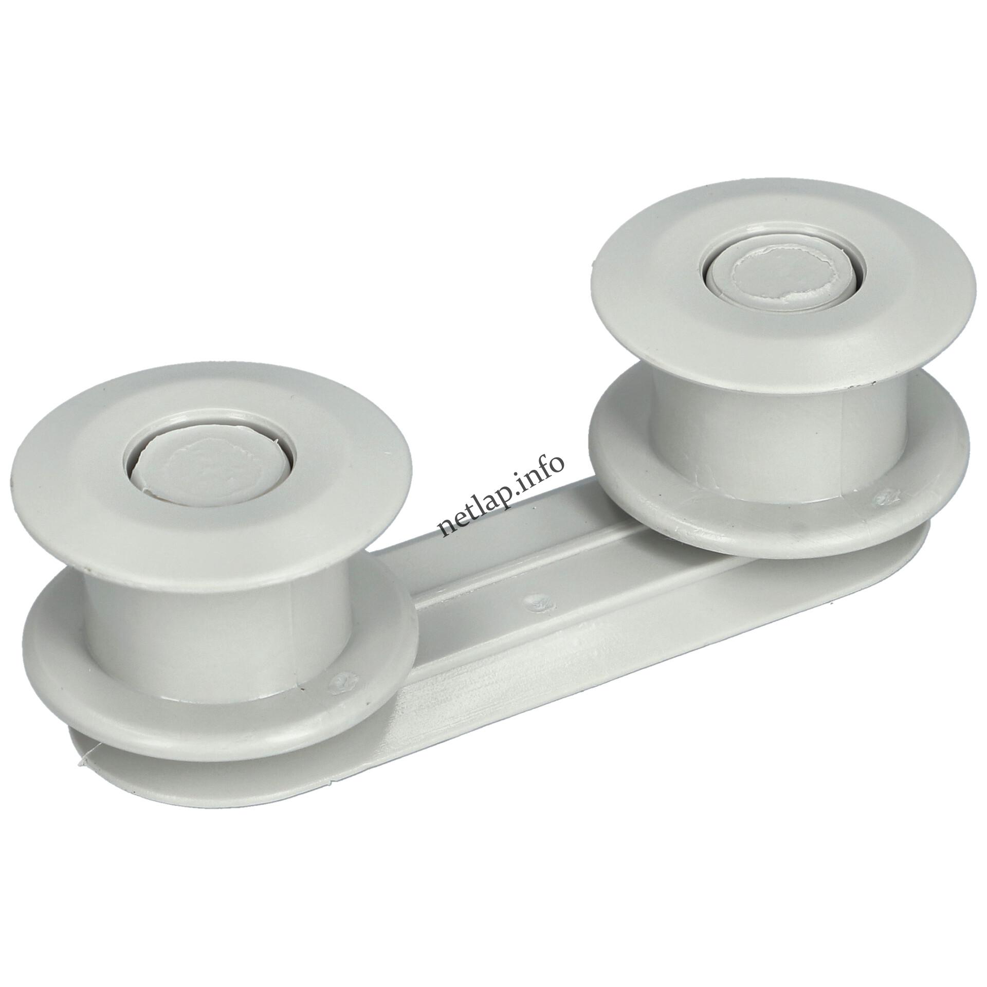 Candy mosogatógép 27 mm-es görgő sínvezető 1 db 91670988 Candy mosogatógép 27 mm-es görgő sínvezető 1 db 91670988