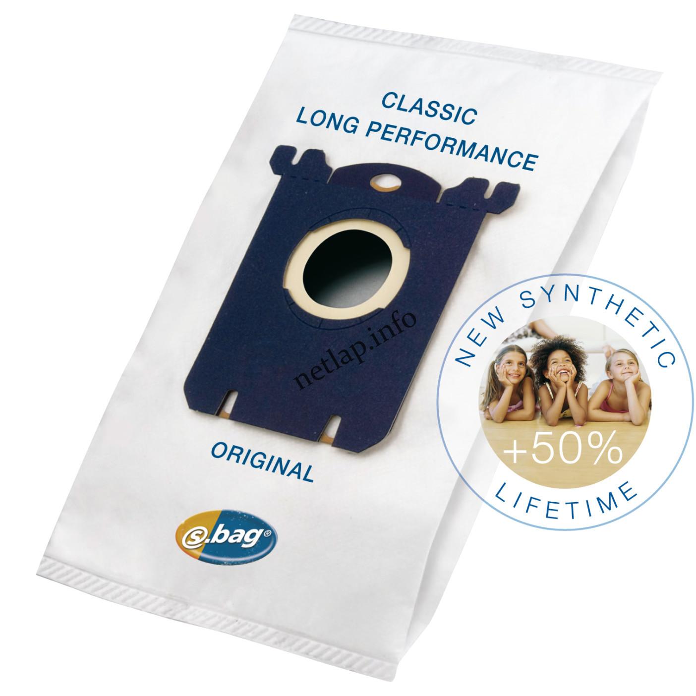 AEG Electrolux Zanussi porszívó s-bag porzsák E201B 4db - Image 2