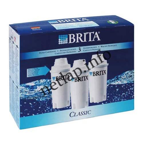 Brita Classic víztisztító szűrőpatron 3db