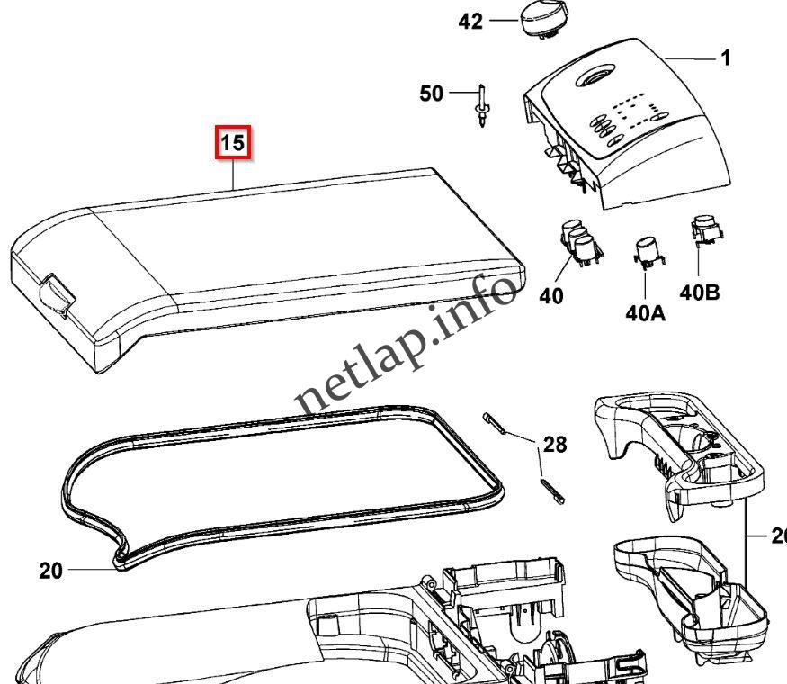 Zanussi felültöltős mosógép ajtó ZWK/ZWP/ZWQ/ZWT - Image 2