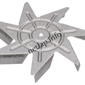 Bosch Smeg Zanussi tűzhely sütő motor ventilátor lapát EHC/HSB/ZOU