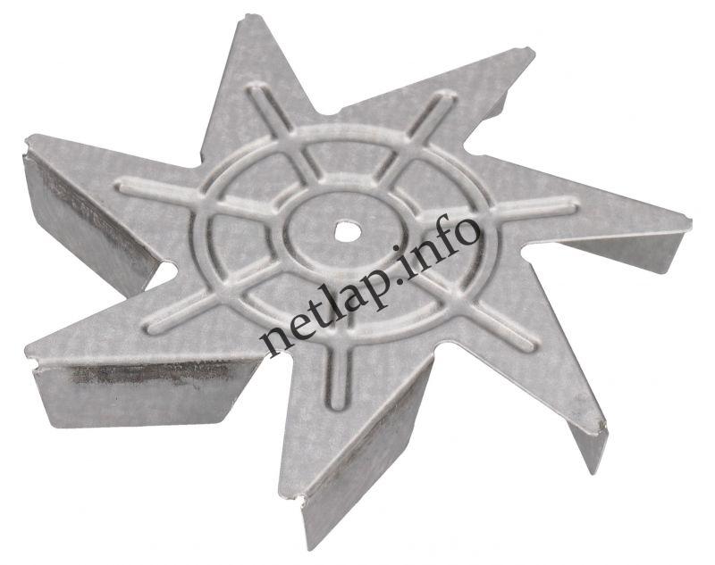 Bosch Smeg Zanussi tűzhely sütő motor ventilátor lapát EHC/HSB/ZOU