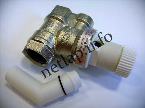 Hajdu bojler biztonsági szelep BSZ6 MMG 1/2col